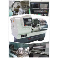 fanuc 0i mate td control cnc torno máquina girando a inglés / máquina de tornillo CK6136A-2